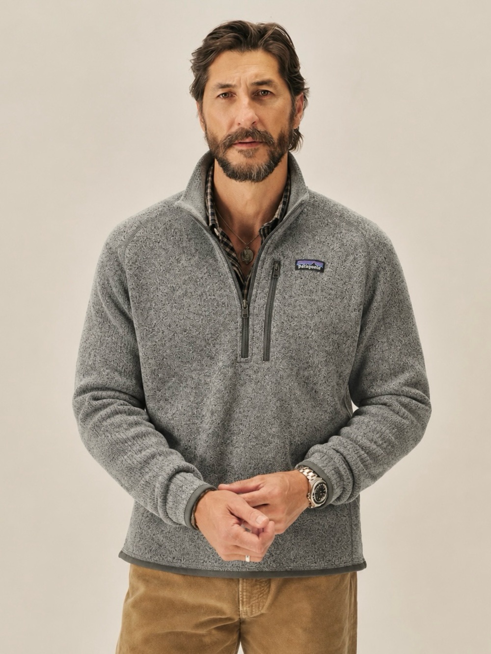Patagonia | Men’s Better Sweater® 1/4-Zip Fleece in Stonewash ~ Medium